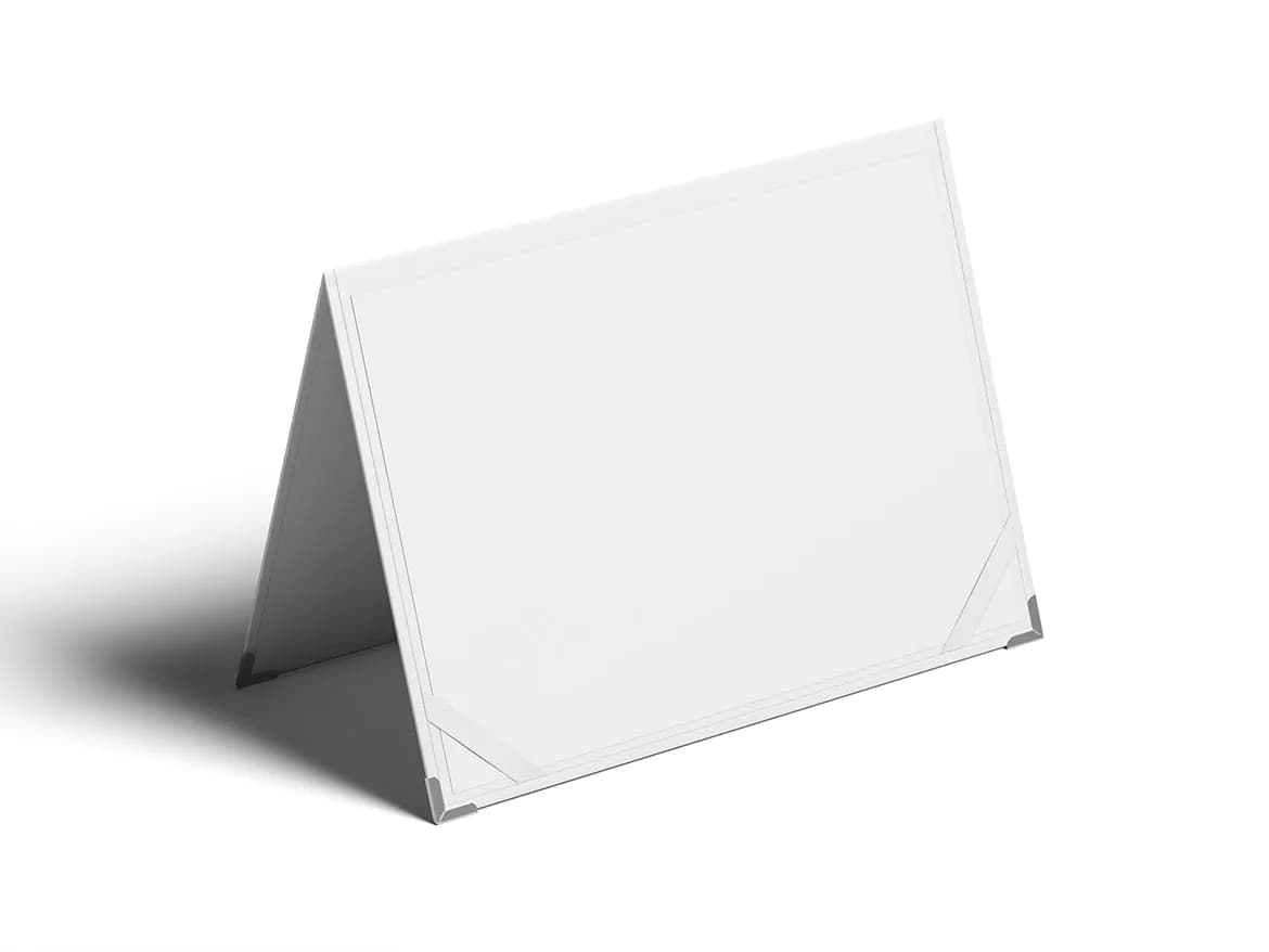 موکاپ لوح تقدیر و سرتیفیکیت — تصویر ۳