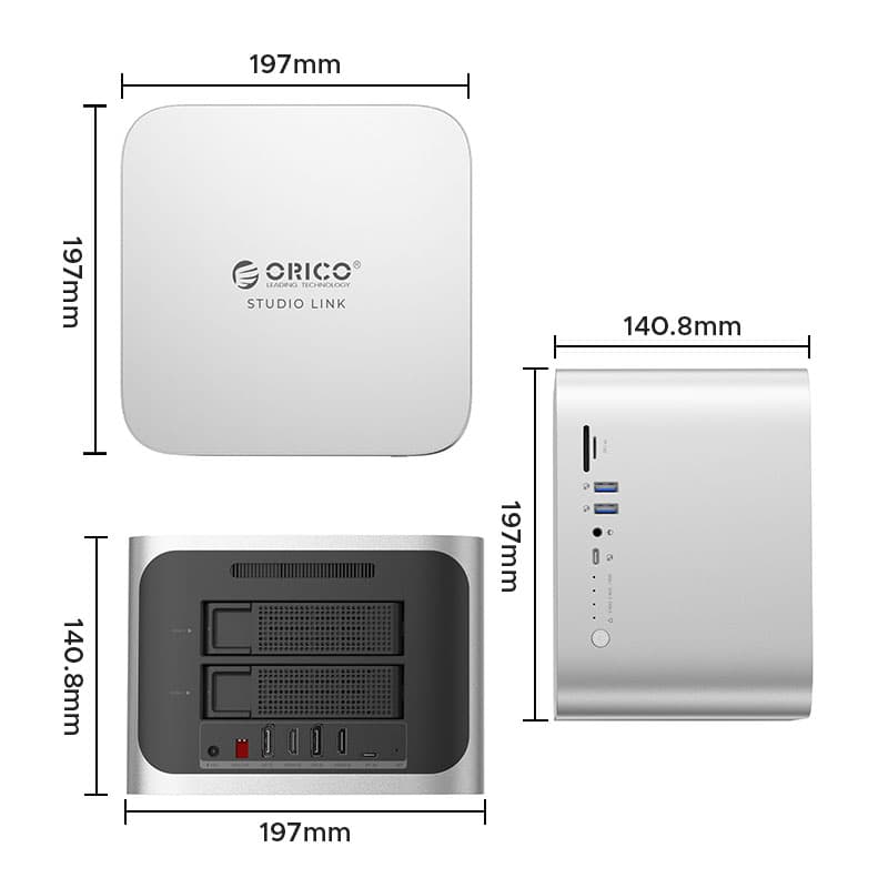 هاب USB-C اوریکو مدل MC35M — تصویر ۲