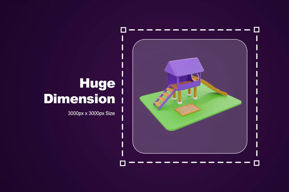 آیکون فعالیت های کودکان 3D — تصویر ۳