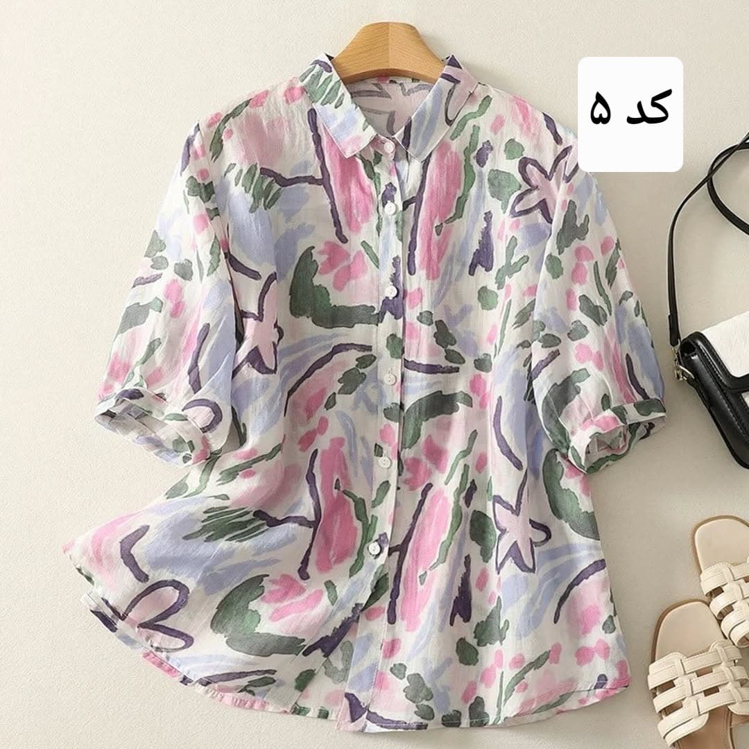 شومیز زنانه مدل مهناز — تصویر ۵