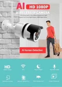 دوربین بالت 3MP وای فای WIFI مدل V380 PRO — تصویر ۳