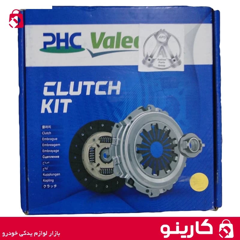 دیسک و صفحه کلاچ والئو آبی PHC ویژن پژو 405 پژو پارس سمند موتور XU7 — تصویر ۲
