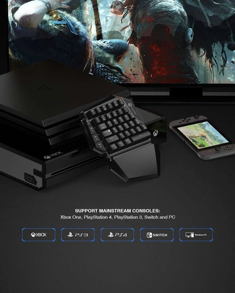 کیبورد و موس گیمینگ مخصوص بازی GameSir VX AimSwitch Combo — تصویر ۵