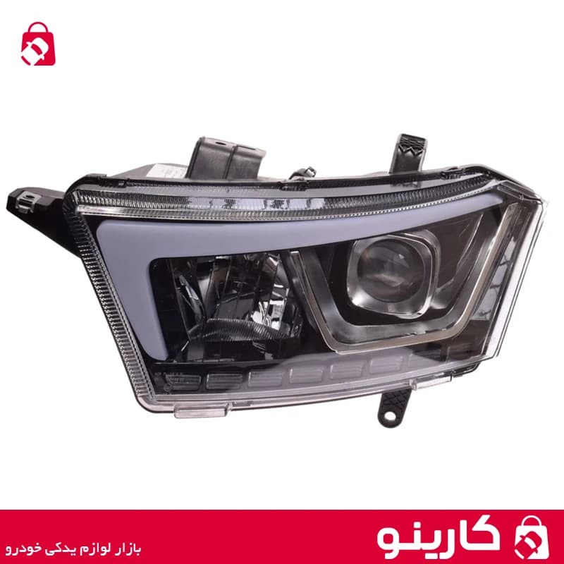 چراغ جلو دنا پلاس مدرن سمت چپ موتور دار با لامپ — تصویر ۳
