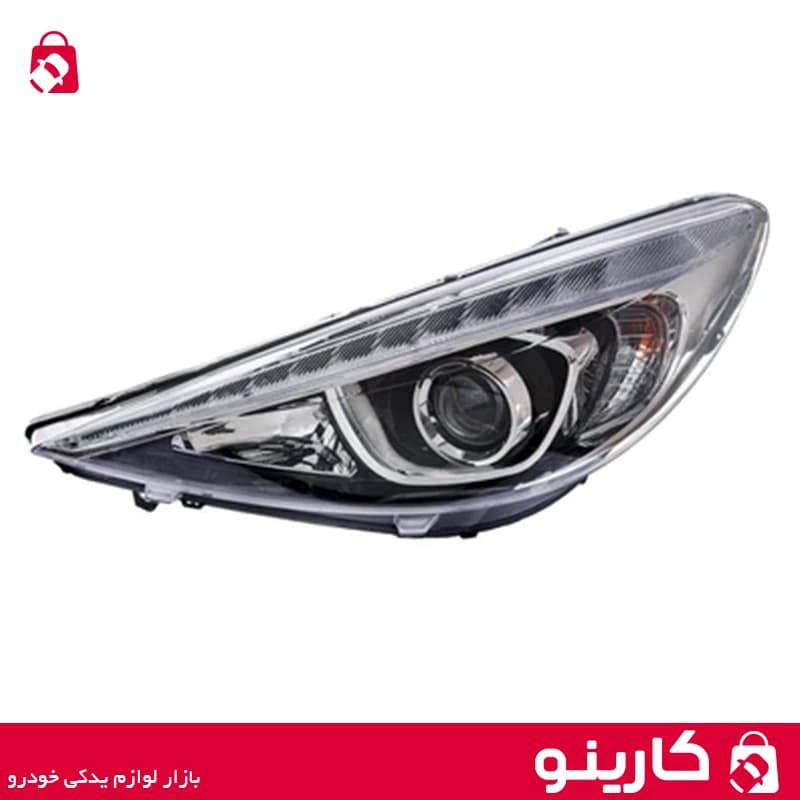 چراغ جلو 207 مدرن سمت چپ با لامپ