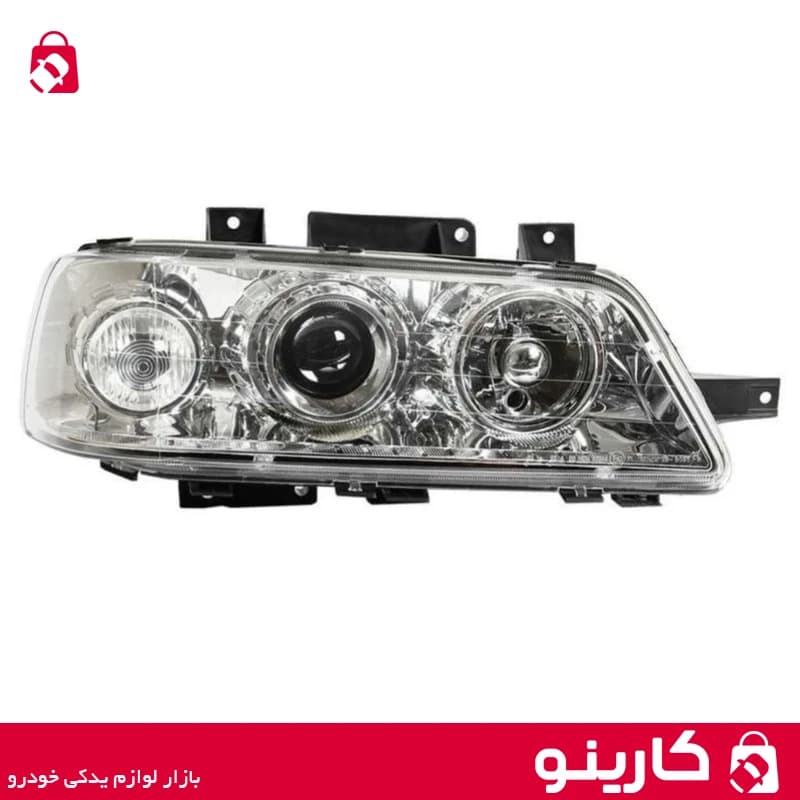 چراغ جلو راست پژو 405 slx پژوهش صنعت مدرن