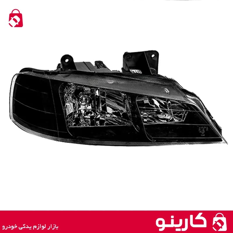 چراغ جلو پژو پارس کروز پلاس داخل مشکی سمت راست