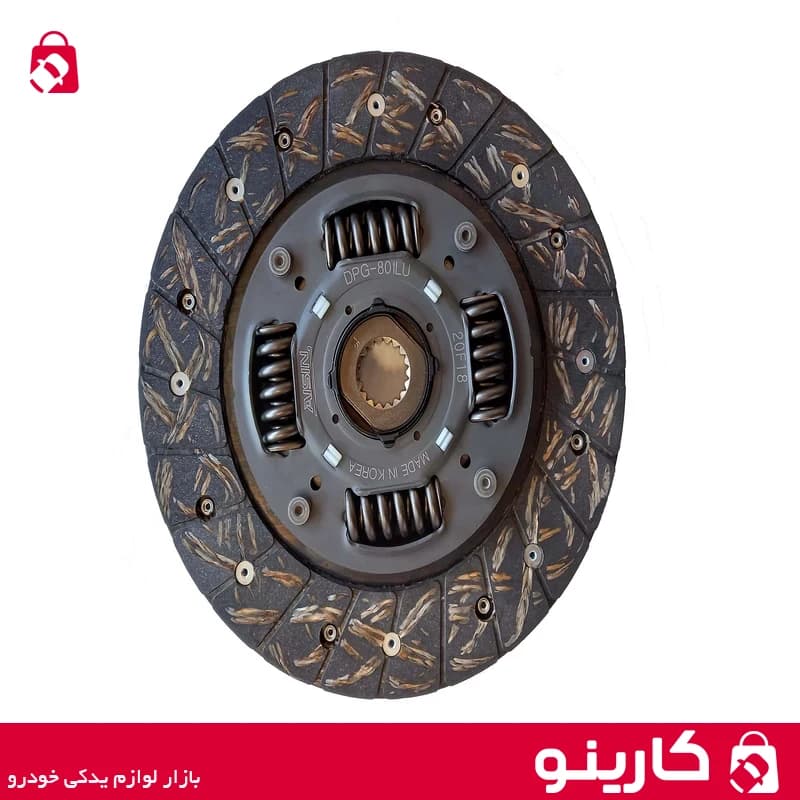 دیسک و صفحه کلاچ سمند و پژو 405 و پارس آیسین مدل DPG-801LU — تصویر ۳