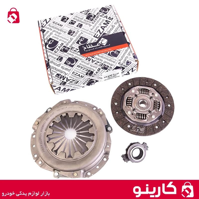 دیسک و صفحه کلاچ پژو 206 تیپ 2 عظام کد 113 — تصویر ۳