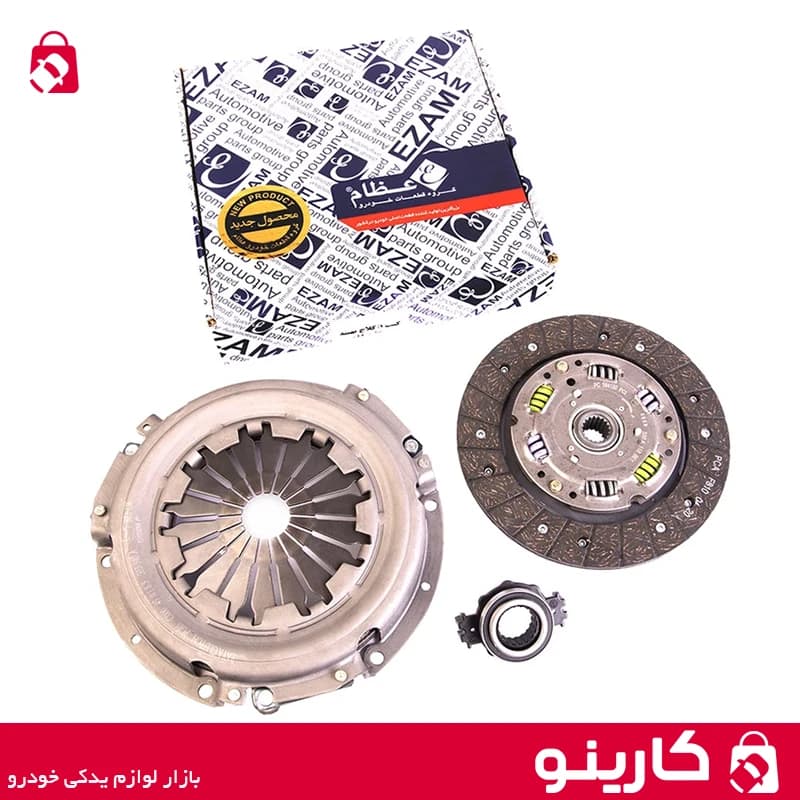 دیسک و صفحه کلاچ پژو 206 تیپ 5 عظام کد 137 — تصویر ۳
