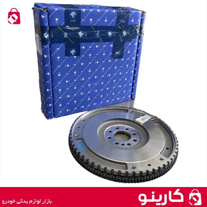 مجموعه فلایویل و دنده استارت XUP پژو پارس و سمند و آریسان ایساکو 1190104899 — تصویر ۲