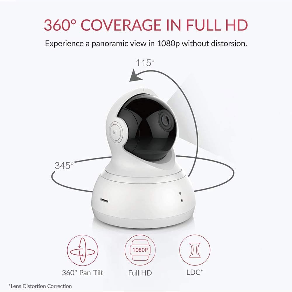 دوربین تحت شبکه YI Dome Camera 1080p مدل YHS 2016 — تصویر ۳