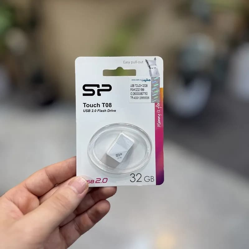 فلش مموری USB 2.0 سیلیکون پاور مدل Touch T08 ظرفیت 32 گیگابایت — تصویر ۸