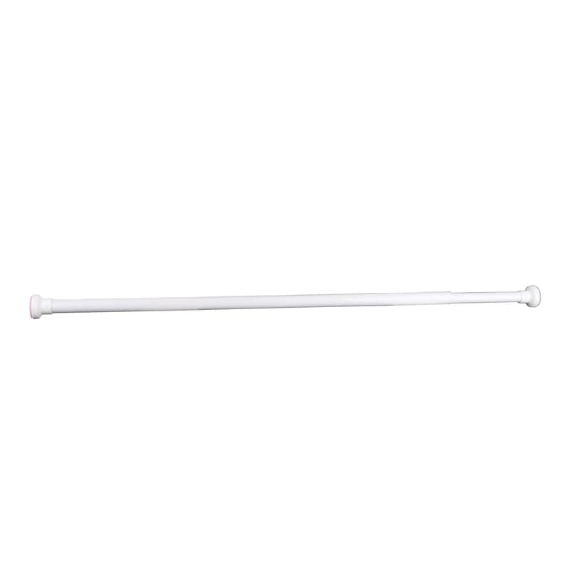 میله پرده پیسو سایز 90-150 CM سفید | آلومینیوم