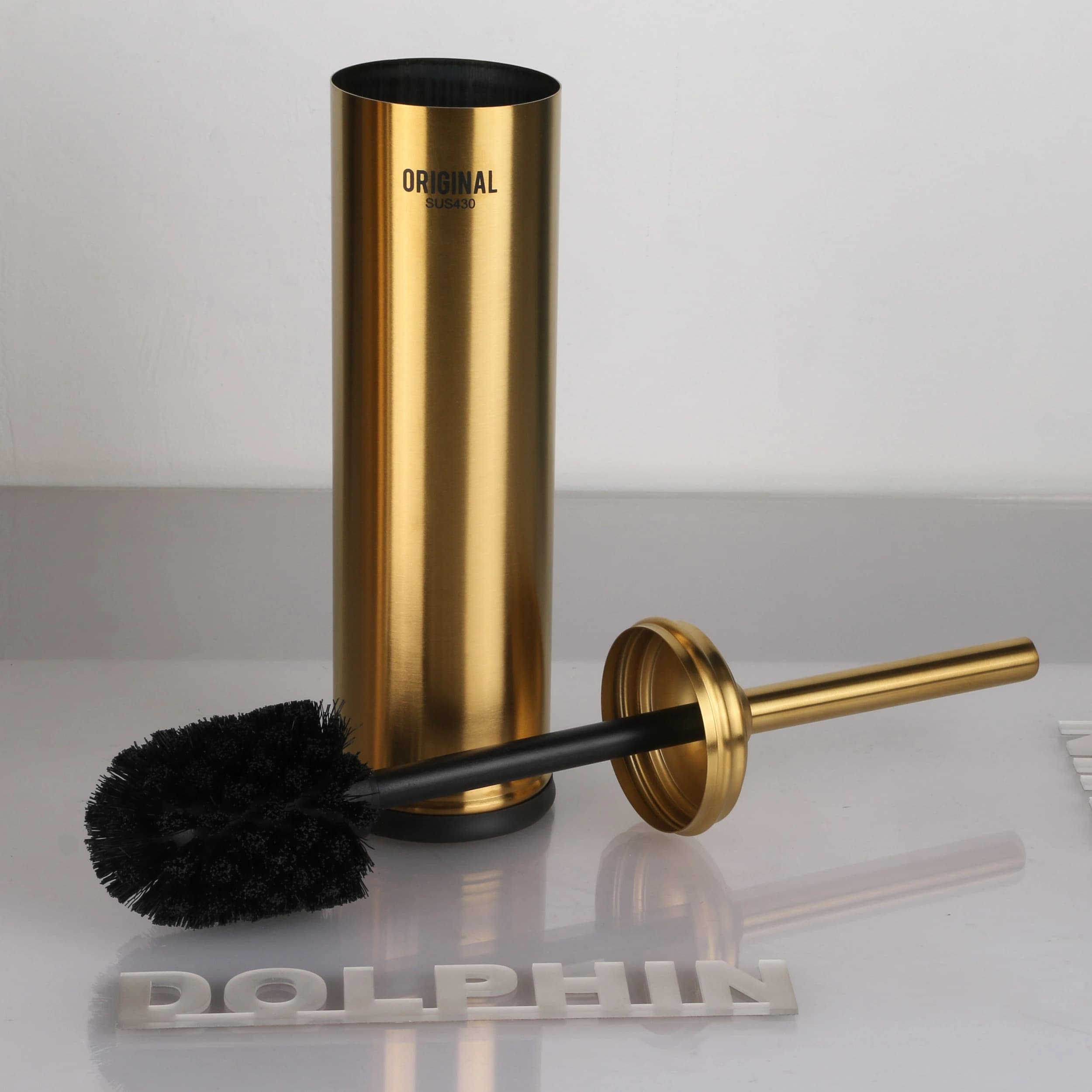 ست سطل زباله و فرچه دلفین مدل pry-44-Gss — تصویر ۶