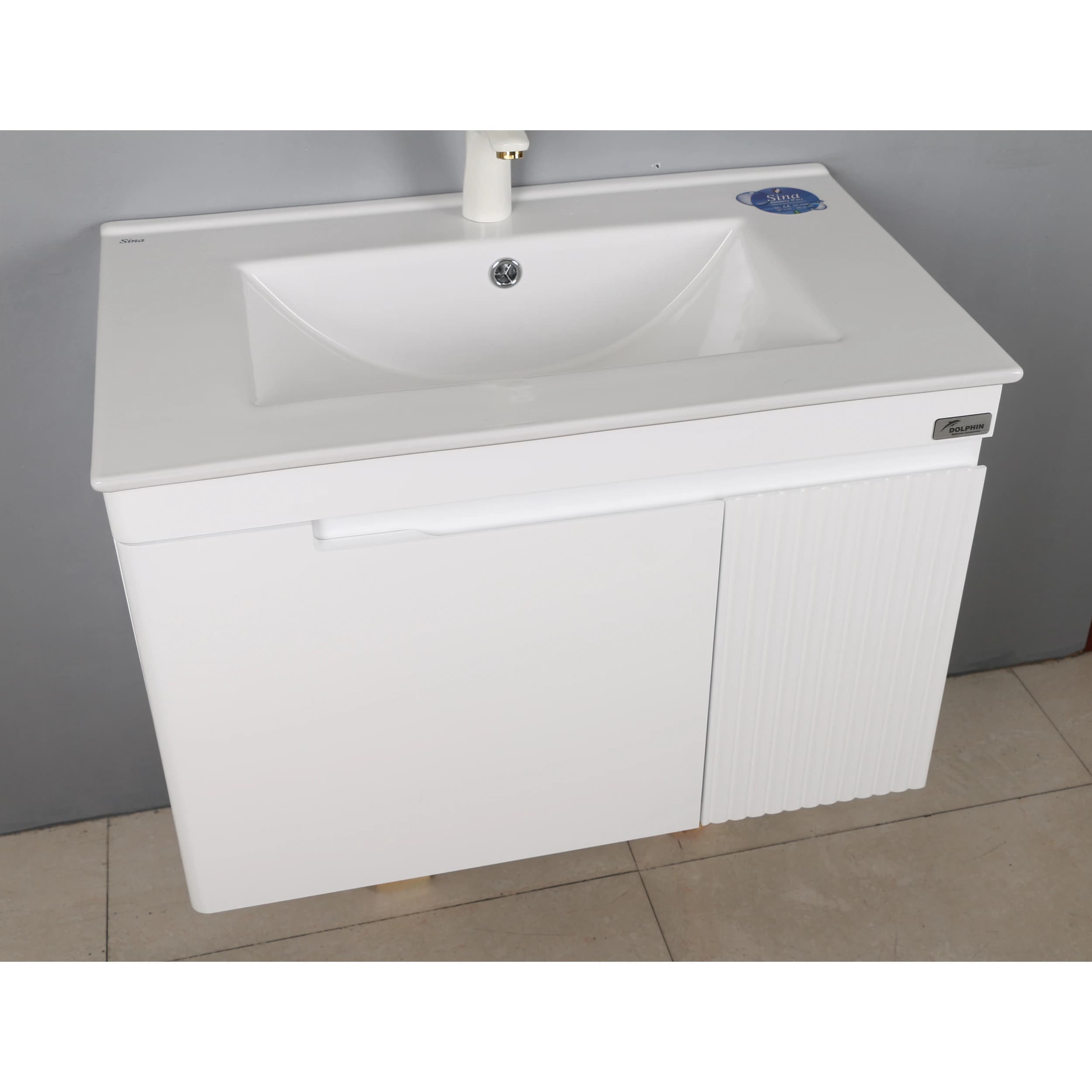 ست کابینت و روشویی دلفین مدل 7046 به همراه آینه — تصویر ۶