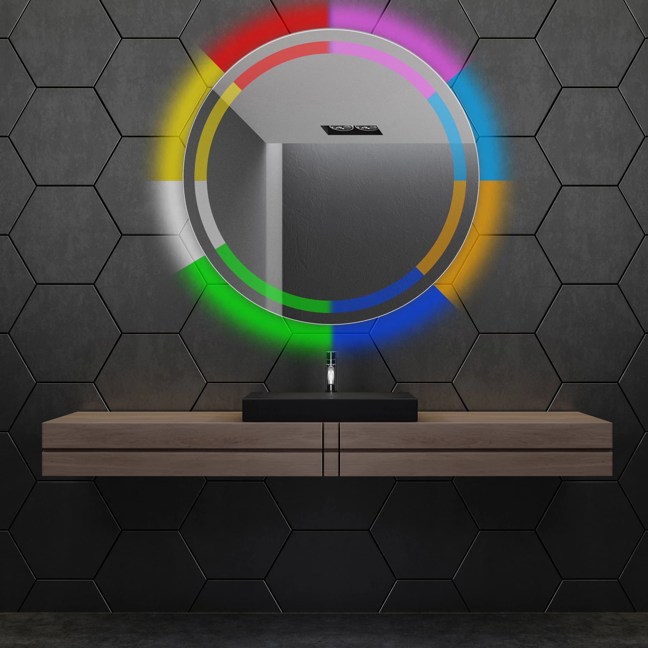 آینه سرویس بهداشتی دلفین مدل RGB-70 — تصویر ۲