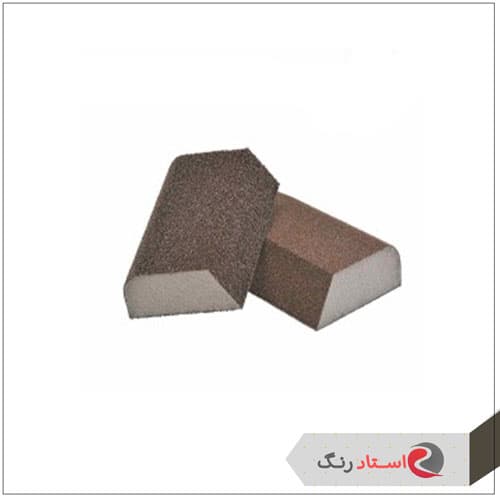 سنباده مکعبی لبه دار نرم اسمیردکس یونان شماره 4*4 کد 920 گرید 100