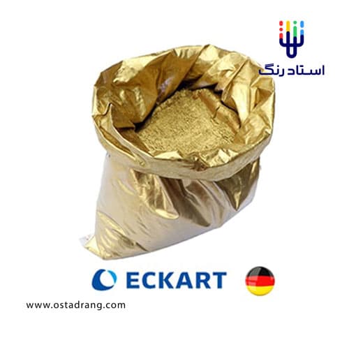 پودر طلایی کاهی اکارت ECKART آلمان کد 2033 (یک کیلوگرم) ECKART Straw-gold Poweder