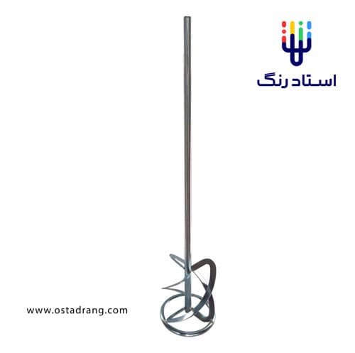 میله همزن سر دریلی 70 سانتیمتری Drill Mixer Paddle