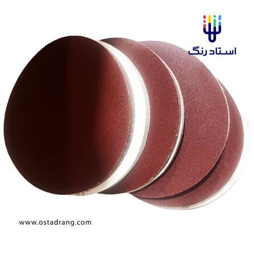 بسته 50 برگی سنباده دیسکی بزرگ پشت کرکی 180 میلیمتر برند کورتکس Cortex