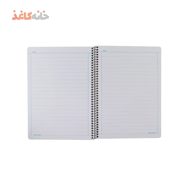 دفتر 80 برگ فنری اسپادانا طرح دختر هنوانه خور — تصویر ۳