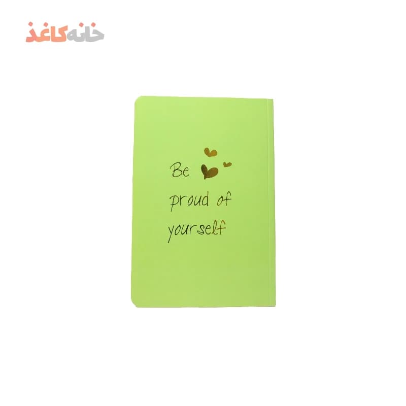 دفتر50برگ ته چسب پاستلی سویل رنگ سبز