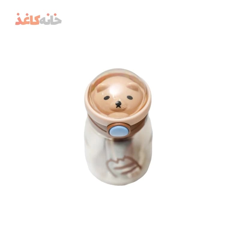 قمقمه خرسی متوسط رنگ قهوه ای