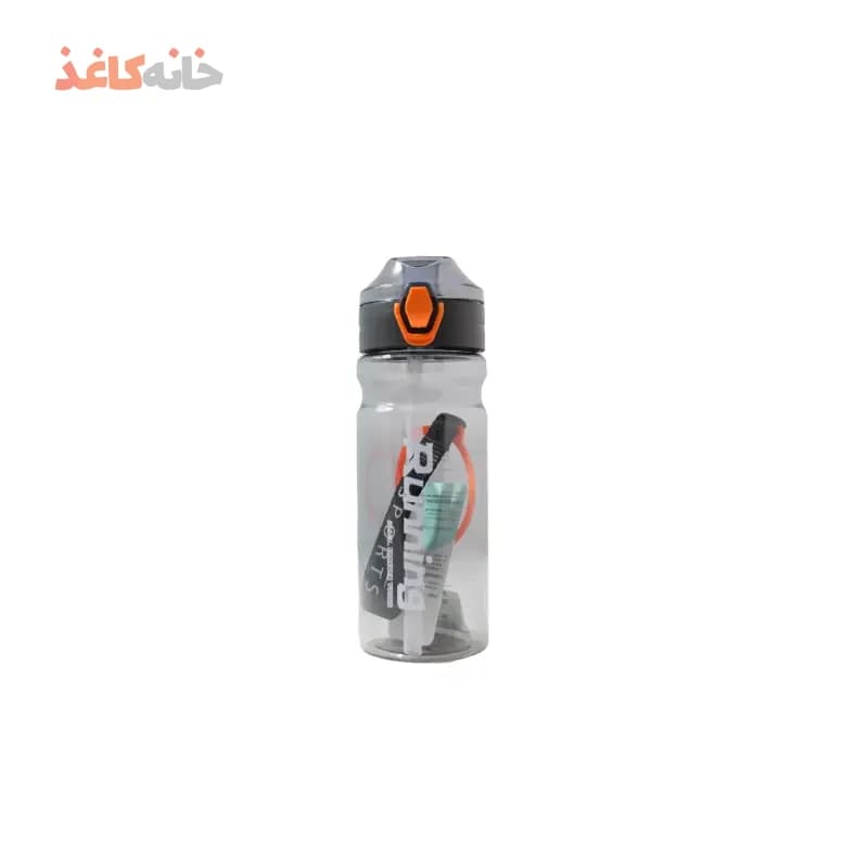 قمقمه نی دار خارجی Running رنگ مشکی