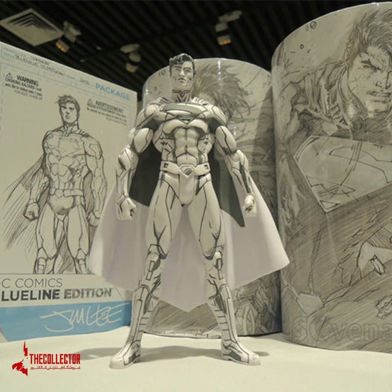 اکشن فیگور سوپرمن | superman | مدل طرح خطی برند DC — تصویر ۲