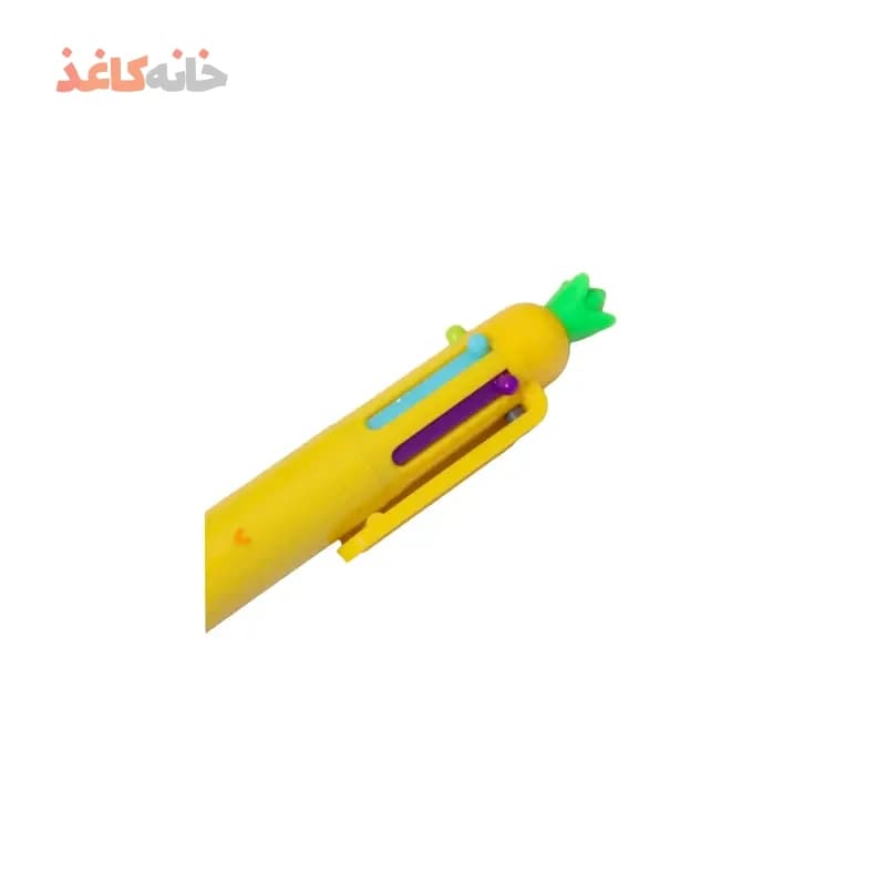 خودکار فشاری 6رنگ طرح اناناس — تصویر ۲