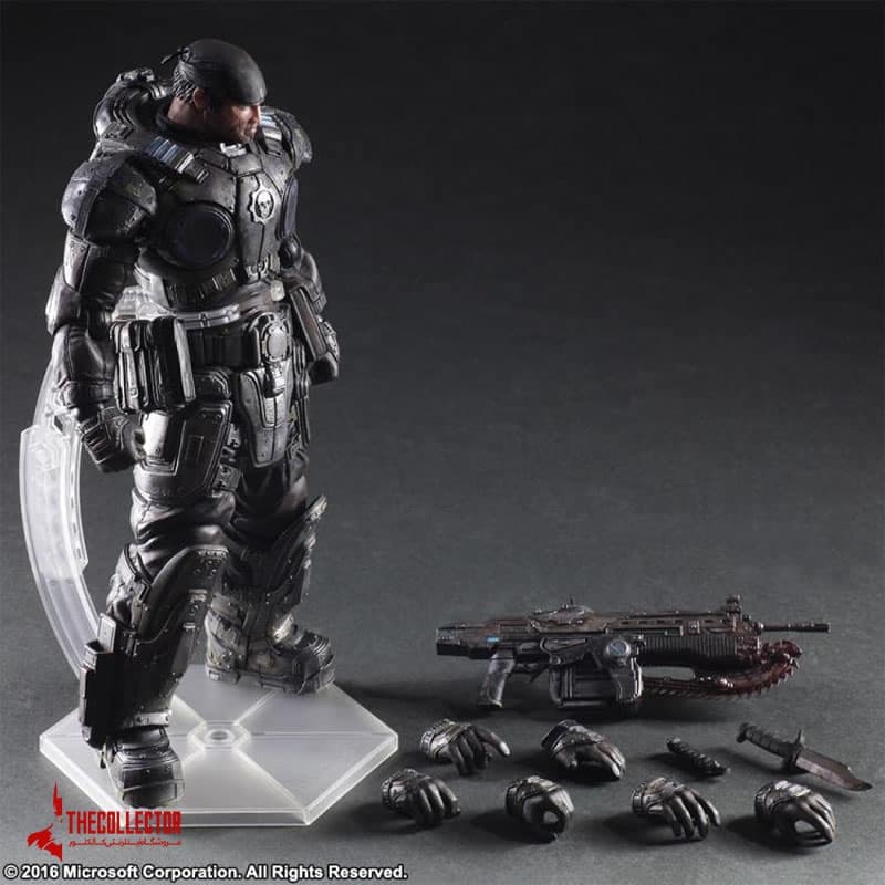 اکشن فیگور مارکوس فنیکس از بازی Gears of War — تصویر ۷