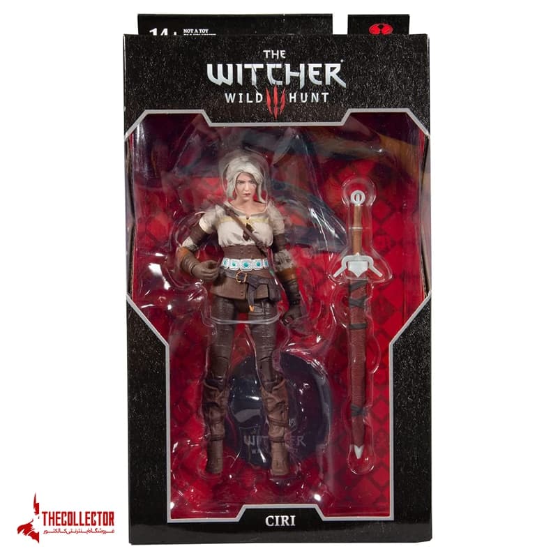 اکشن فیگور سیری | Ciri | سری بازی ویچر برند McFarlane — تصویر ۶