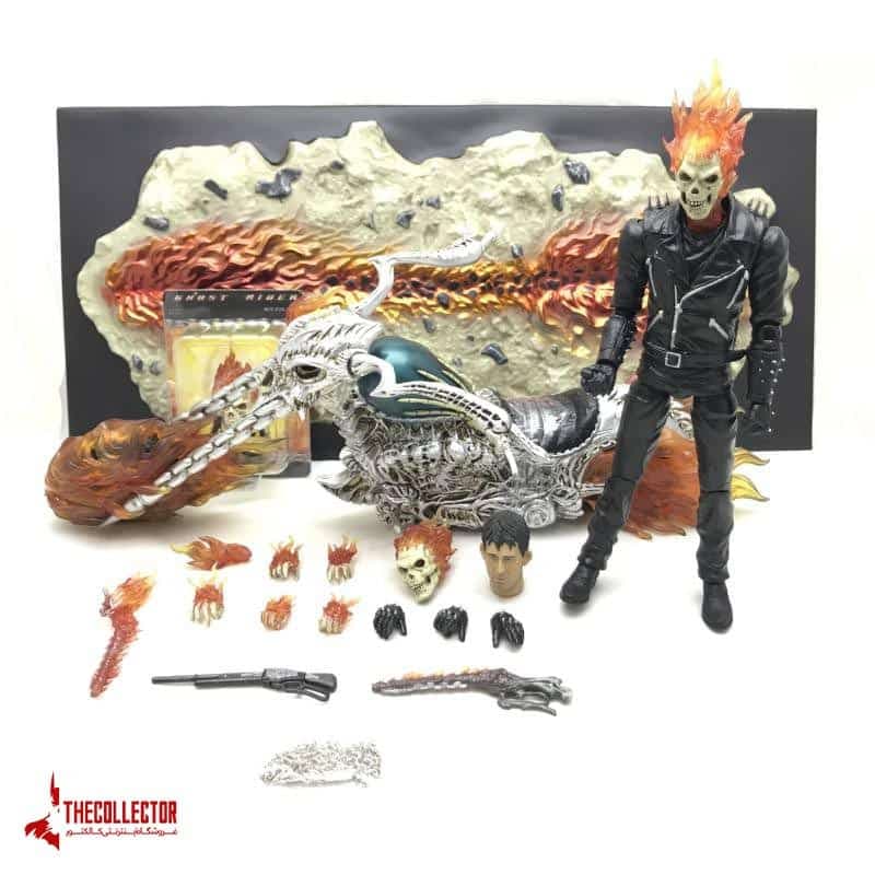 اکشن فیگور کاراکتر گوست رایدر (Ghost Rider) برند Ezhobi Toys — تصویر ۷