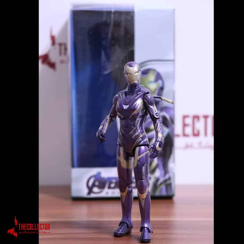 اکشن فیگور آیرون وومن (پپر پاتز) مارک 85 از فیلم پایان بازی برند Zd toys — تصویر ۴