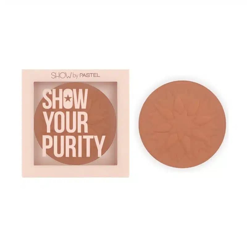 برانزر پودری پاستل PASTEL مدل Show Your Purity کد 104(رنگ Warm Tan)