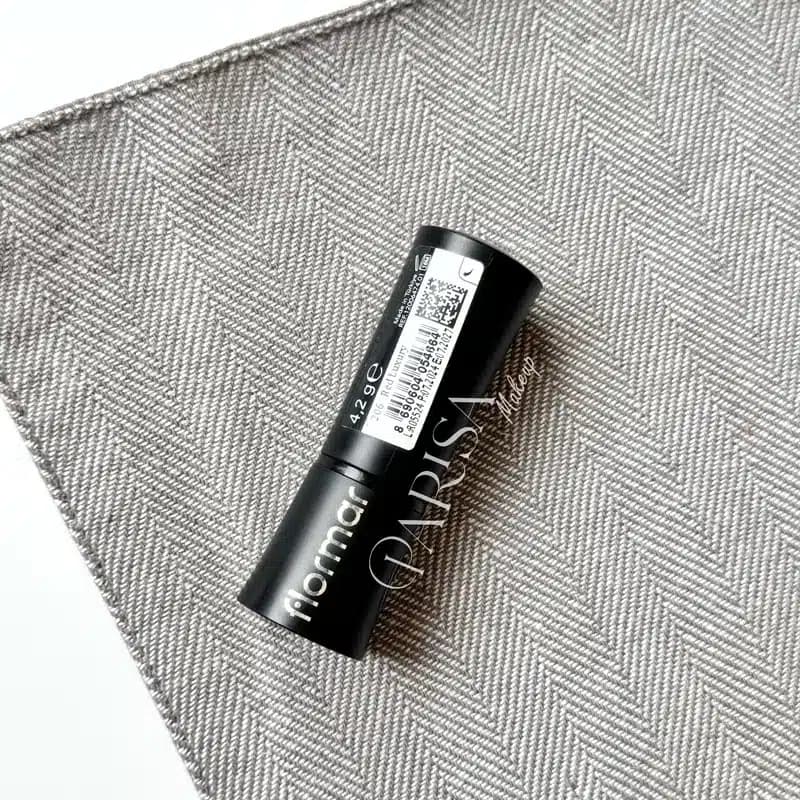 رژلب جامد مات فلورمار Flormar مدل Supermatte کد 206(رنگ Red Luxury) — تصویر ۲