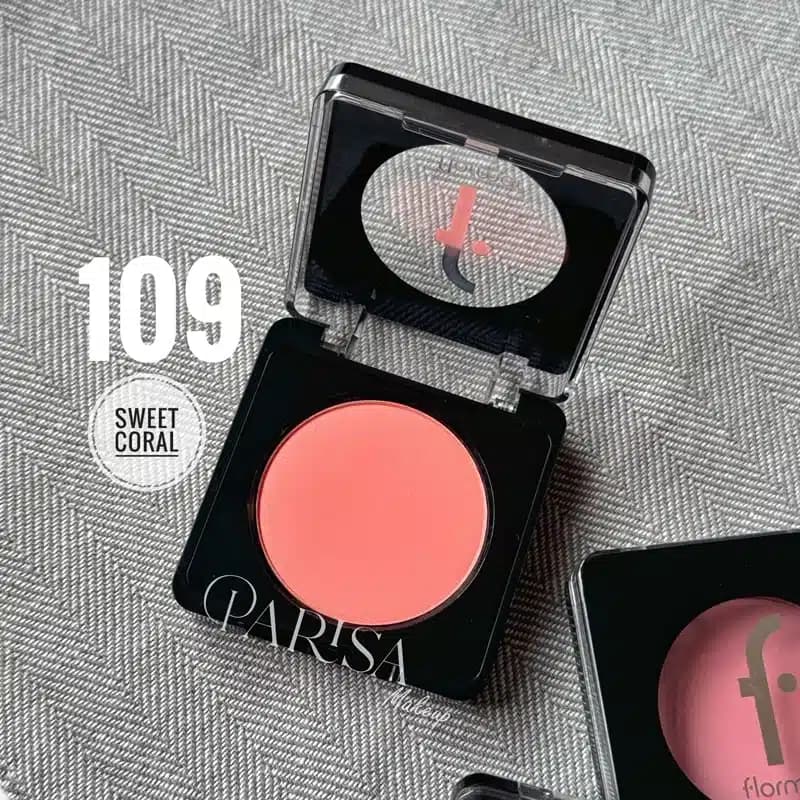 رژگونه پودری فلورمار flormar مدل Baked Blush-On New کد 109(رنگ Sweet Coral)