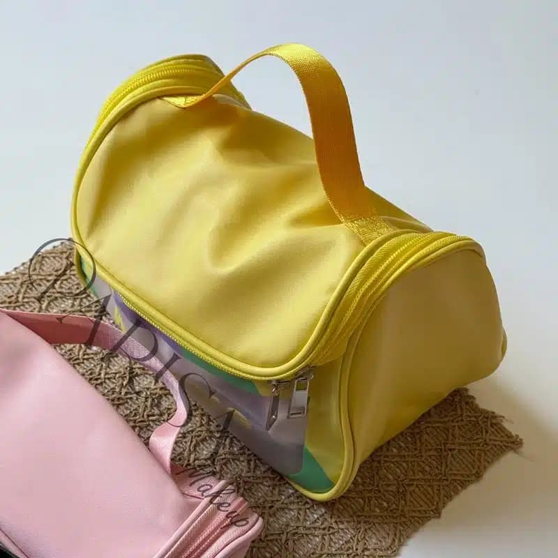 کیف آرایشی WASHBAG سایز بزرگ مدل رنگین کمانی — تصویر ۶