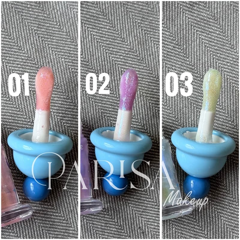 لیپ گلاس شاین Moc Allure مدل استیچ — تصویر ۲