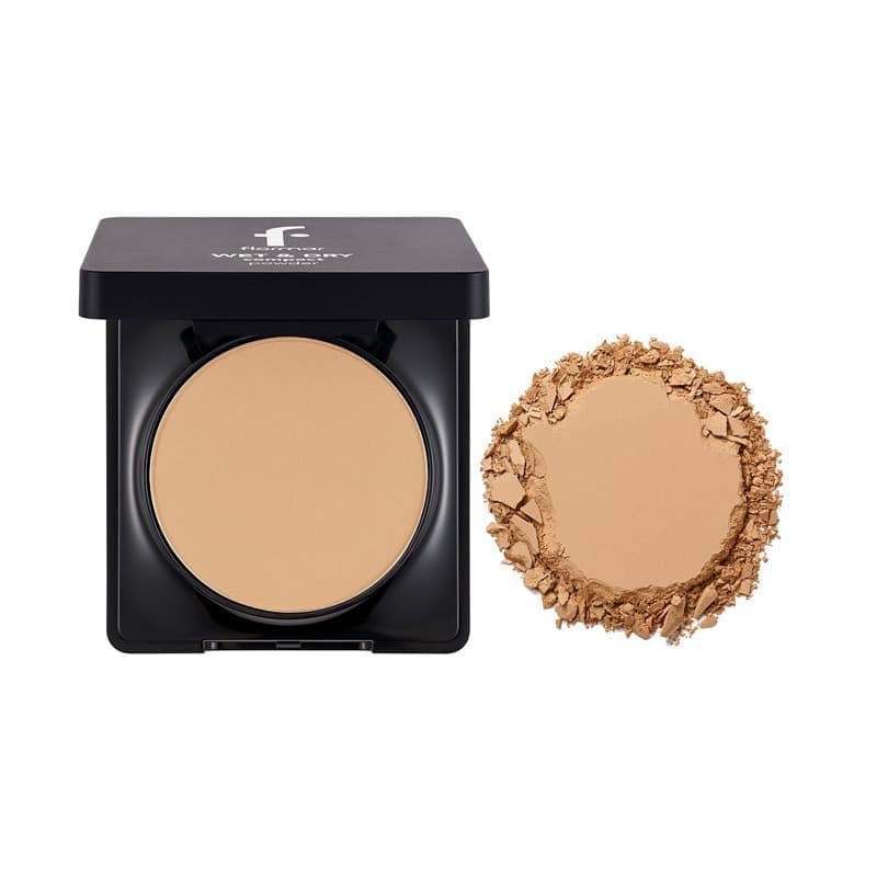 پنکیک دوکاره فلورمار flormar مدل Wet & Dry Compact Powder کد 009(رنگ Honey)