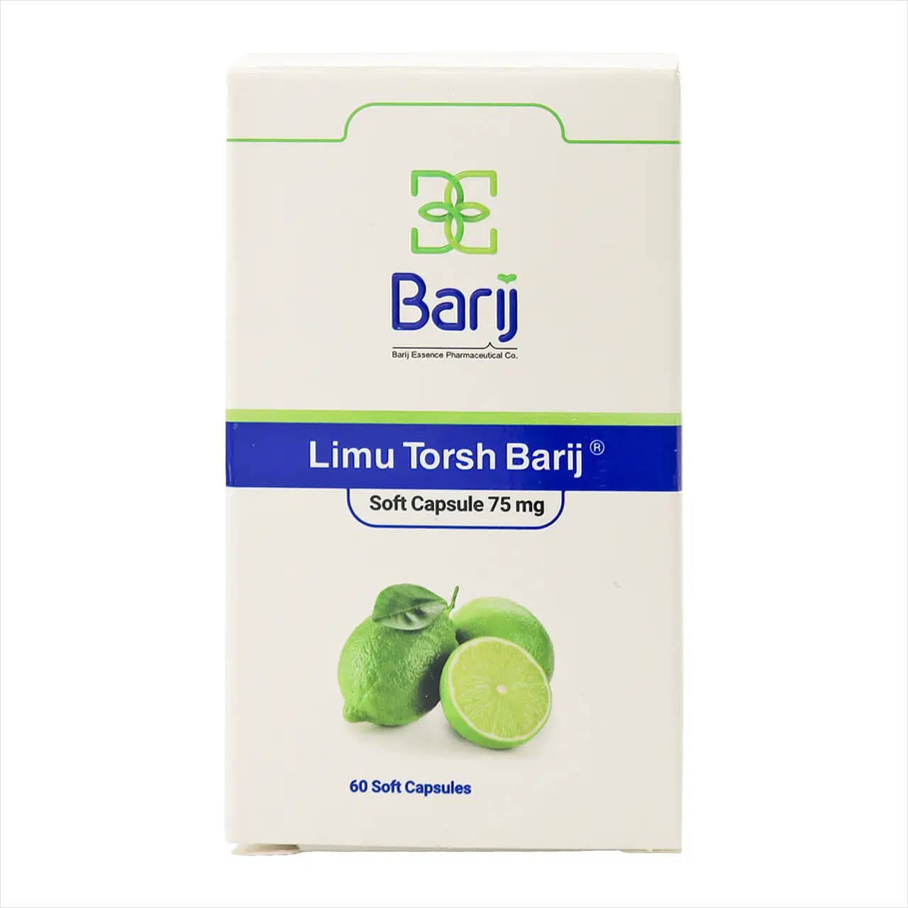 کپسول نرم کاهش وزن لیموترش باریج اسانس 60 عددی