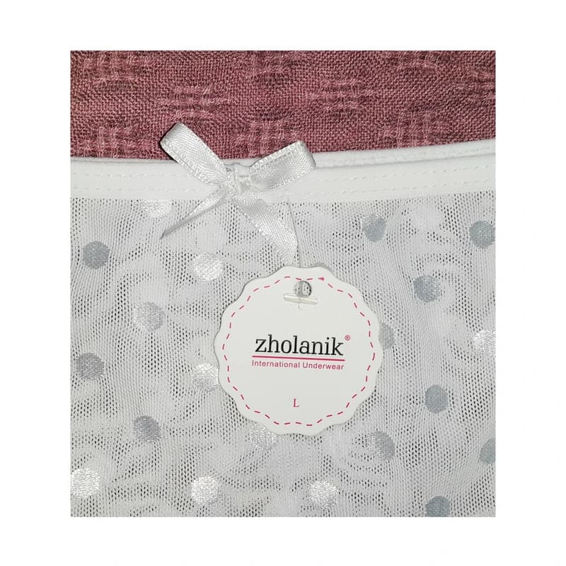 شورت زنانه ژولانیک مدل لامبادا گیپور طرح خال — تصویر ۴