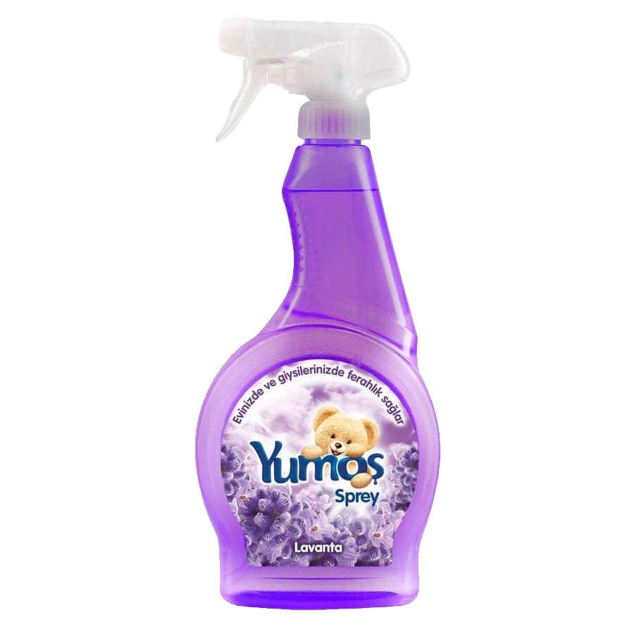 اسپری خوشبو کننده بنفش Yumos با رایحه اسطوخودوس حجم 500 میلی