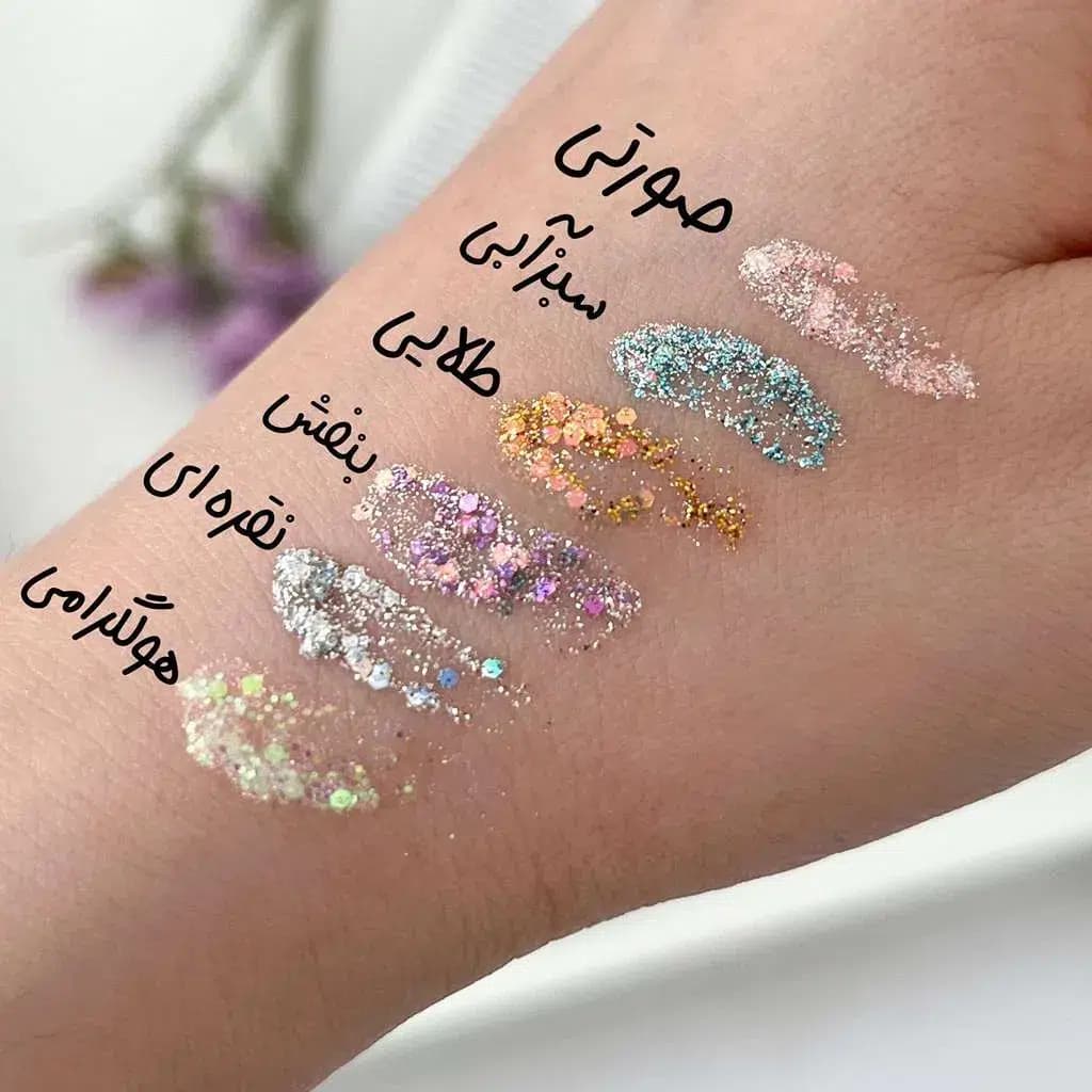 پک ۶ عددی سایه چشم مایع اکلیلی USHAS مدل Brightening — تصویر ۲