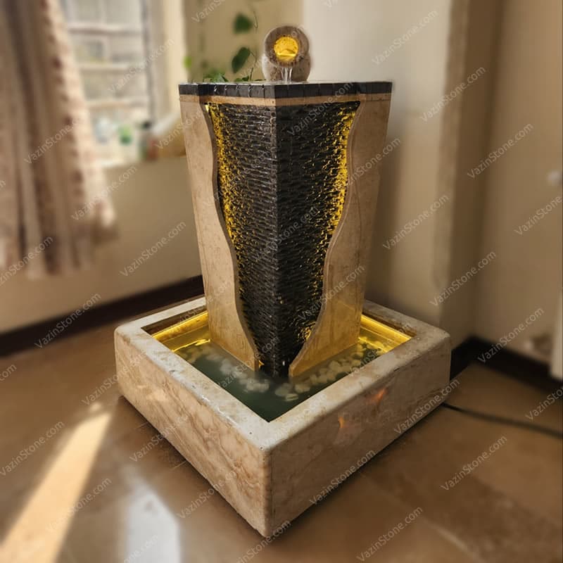 آبنمای سنگی آکروپول زاویه — تصویر ۲
