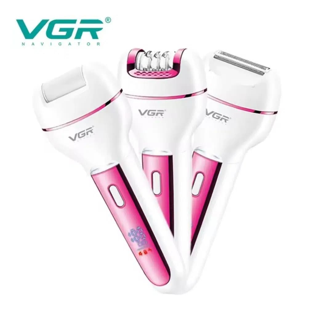 ماشین اصلاح بانوان سه کاره وی جی آر مدل V-732