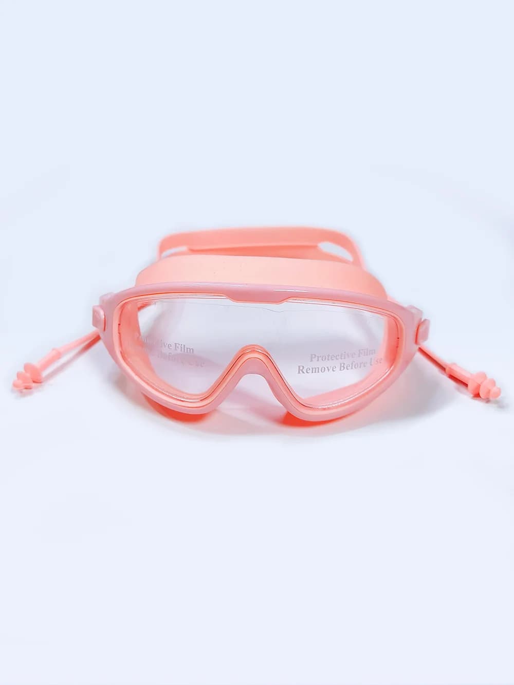 عینک شنا فرم بزرگ دخترانه گوشگیر دار چسبیده برند اسپیدو ( Speedo ) طرح غواصی — تصویر ۲