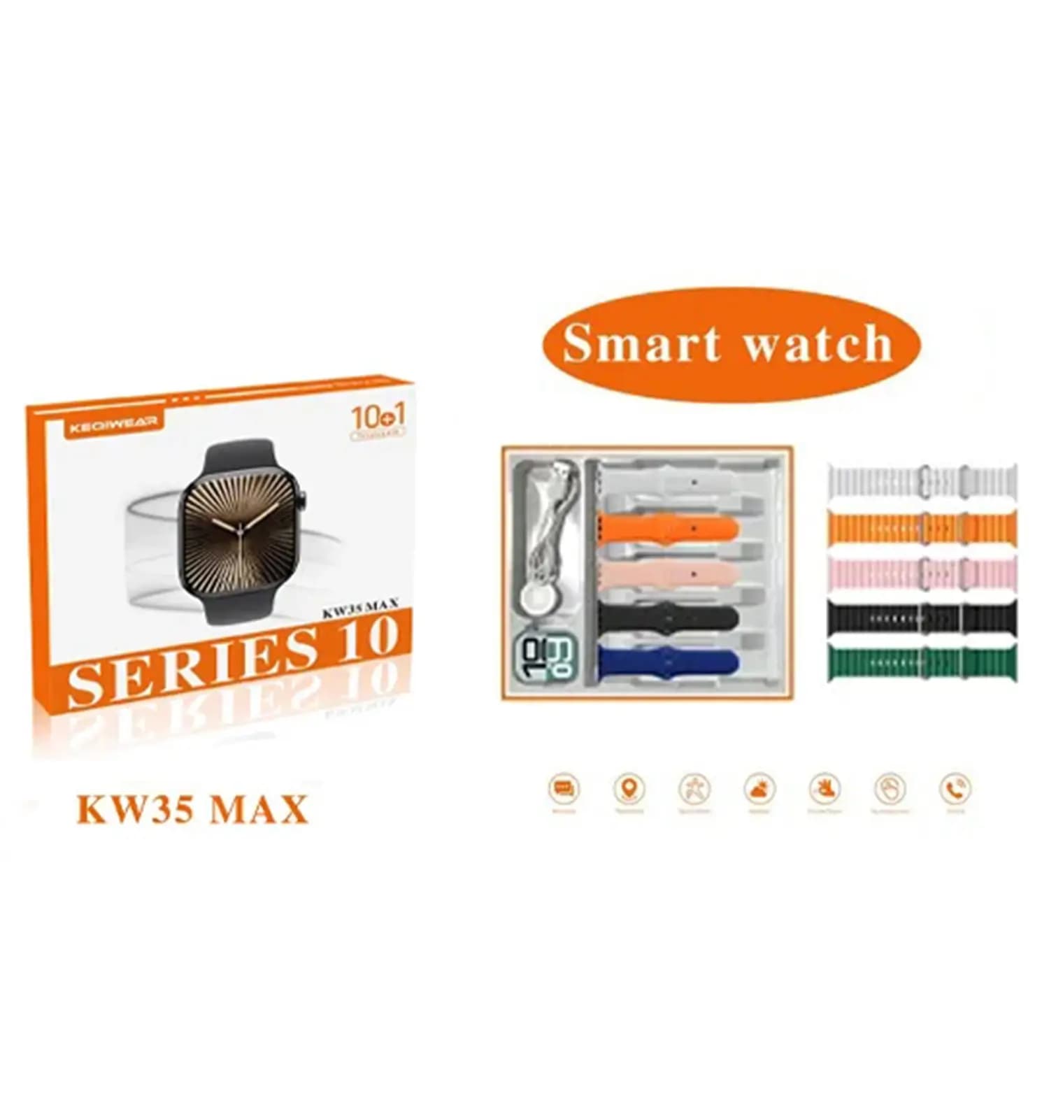 ساعت هوشمند KW 35 MAX