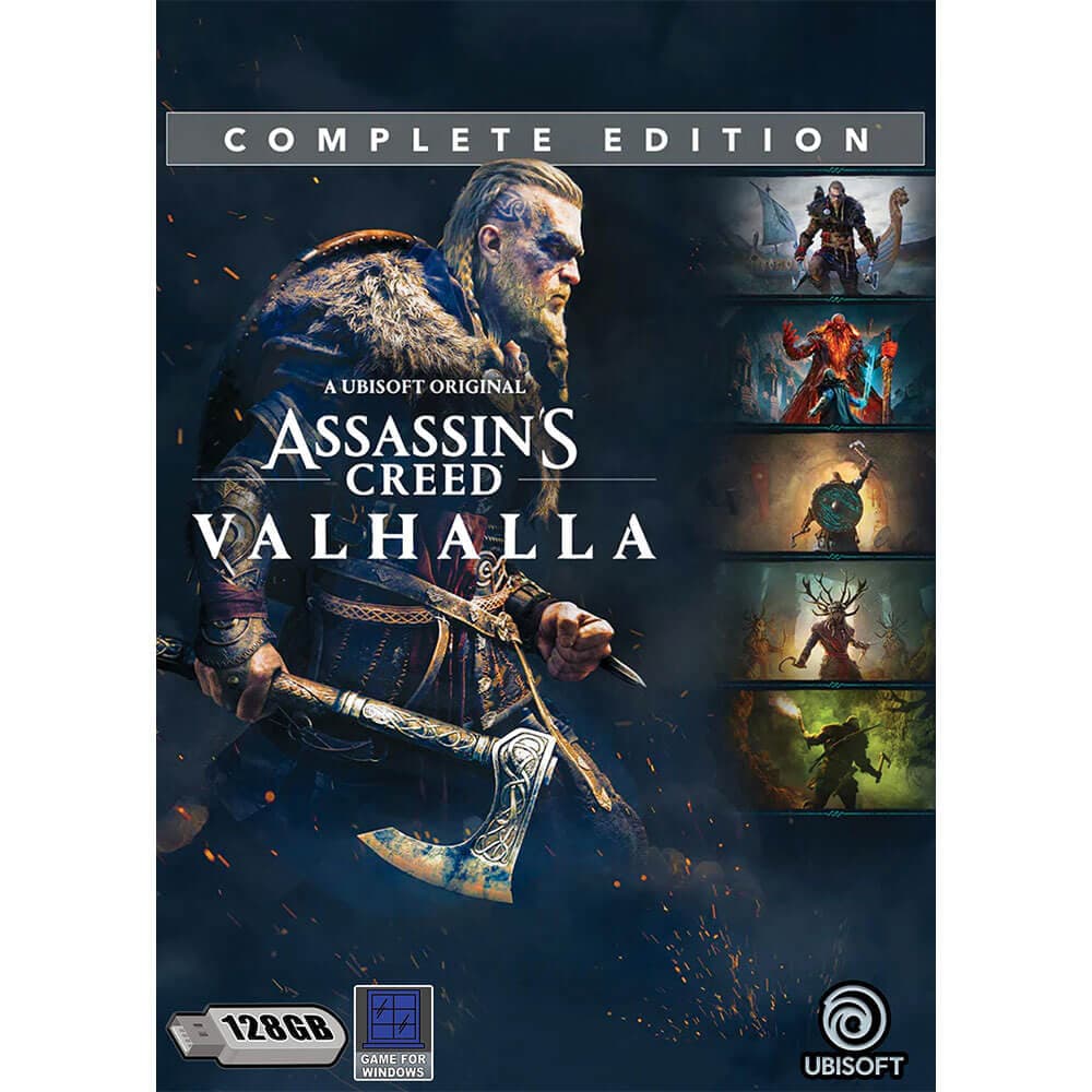بازی Assassin’s Creed Valhalla: Complete Edition برای PC فلشی